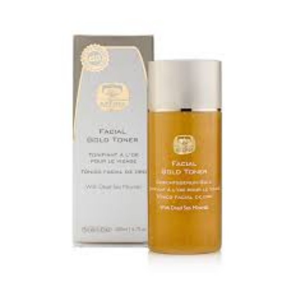 KEDMA GOLD FACIAL TONER-DEAD SEA MINERALS - 6.7 fl oz / 200 ml -BRAND NEW-SEALED